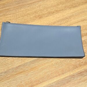 Coach Blue Leather Wallet